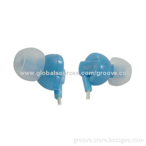 Custom Round Cable In-ear Earphones with 32 Ohms Impedance